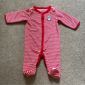 Carter’s Long Sleeve Snap Footie 3 Months